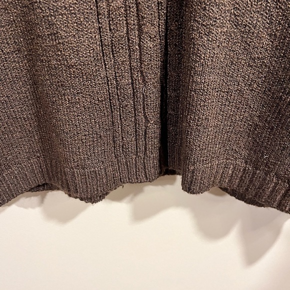 Debbie Morgan Brown Crewneck Pullover Sweater Size XL Cozy Winter Casual Fall - Picture 3 of 5